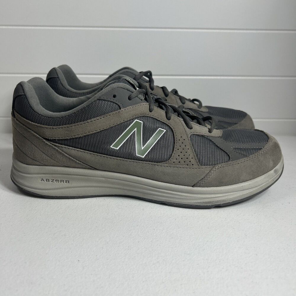 New Balance 877 Men’s Shoes Size 13 2E Wide Gray MW877GT Walking